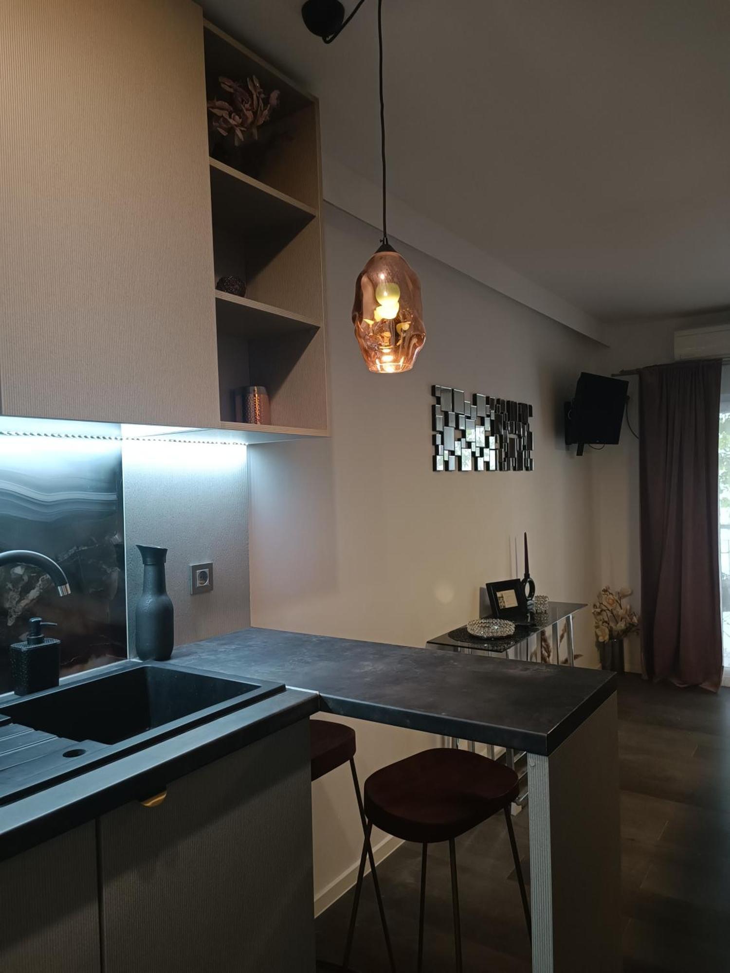 Studio apartment Purple sunset - 2+1 Baška Voda Esterno foto